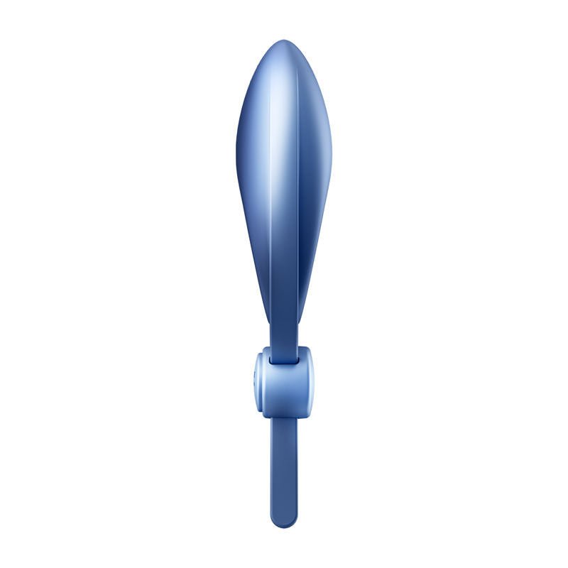 Satisfyer - sniper - cock ring - blue, Product side two view  | Flirtybay.com.au